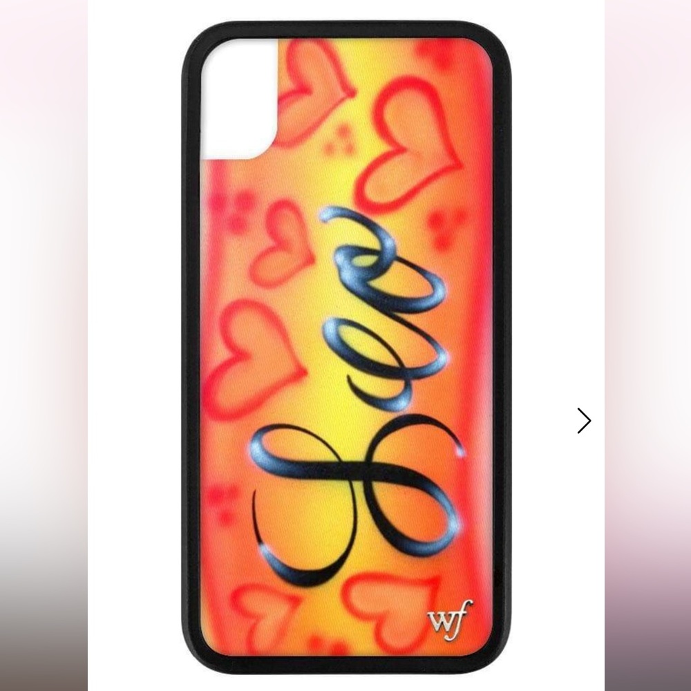 Wildflower airbrush Leo case for IPhone XR